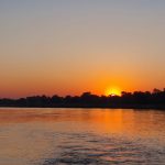 Sunset on the Kavango river